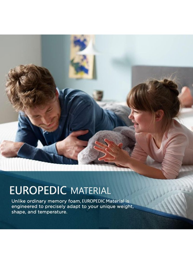 Mahmayi White 180x200 King Size Mattress, 16cm Thickness with Gel Memory Foam Mattress for a Cool Sleep, Pressure Relief, Europedic Mattress for Living Room, Bed Room 180 cm - Image 4