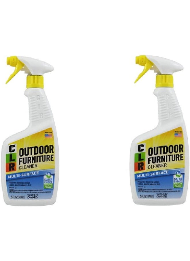 CLR Outdoor Furniture Cleaner, Protect Outdoor Furniture Investments From Fading And Discoloration 2 Pack of 26 fl oz  - Image 1