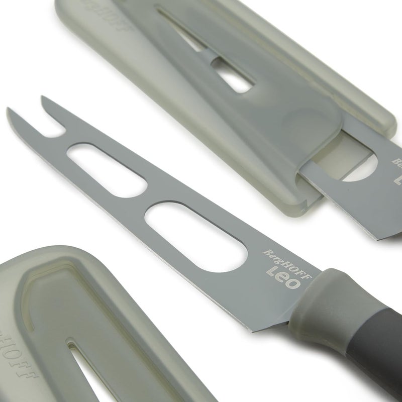 Berghoff Balance Cheese Knife 13cm with Fork-Tipped Stainless Steel Blade and Non-Stick Coating - Image 4
