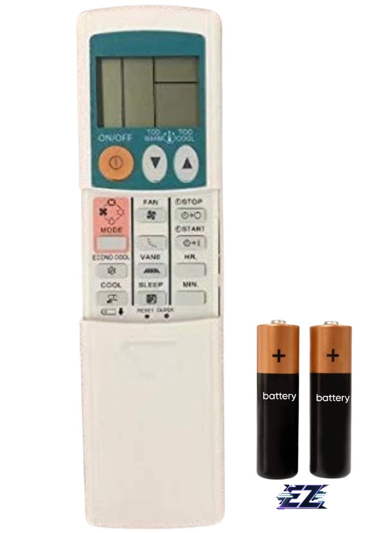 ELTRAZONE Remote Control for Mitsubishi Electric Air Conditioner (KP05AS) with battery - Image 1