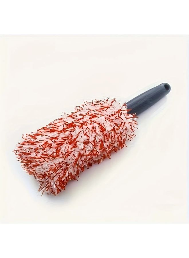 Black Car Duster Wheel Cleaner Microfiber Dusting Tool - Image 5