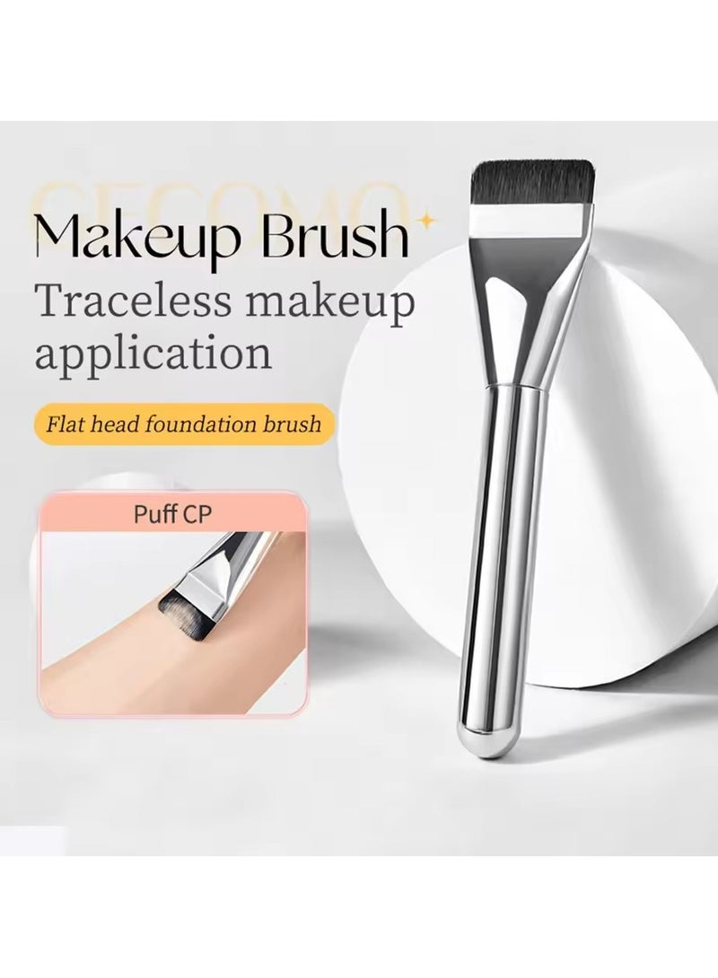 Goolsky Flat Head Foundation Brush Widened Mask Brush Light Makeup Beauty Tool Smooth And Traceless Makeup Brush - Image 1
