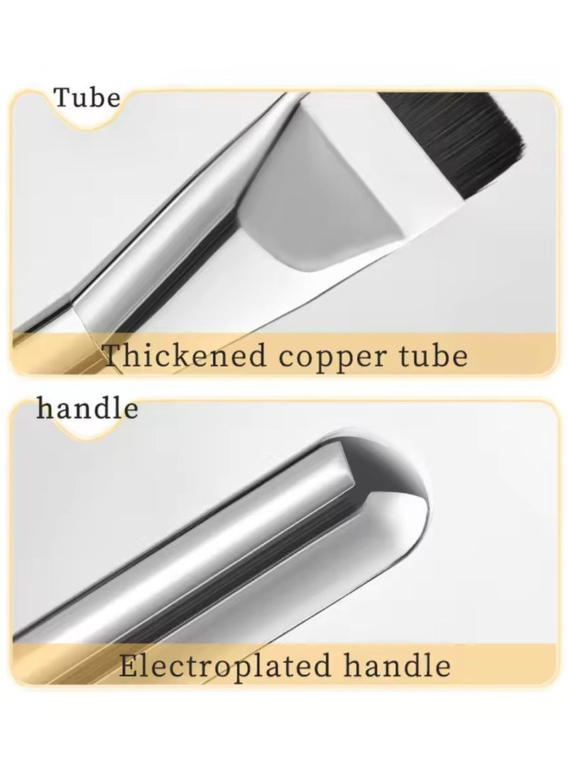Goolsky Flat Head Foundation Brush Widened Mask Brush Light Makeup Beauty Tool Smooth And Traceless Makeup Brush - Image 2