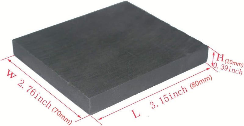 FY Graphite Ingot EDM Graphite Plate Smooth Polished Surface(70MMx80MMx10MM) - Image 2