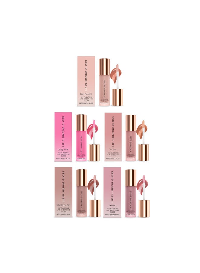 Hydrating Lip Gloss - Moisturizing Care For Lips, Nourishing Skin, Plump And Dewy Look, Multi-color Lip Care - Image 5