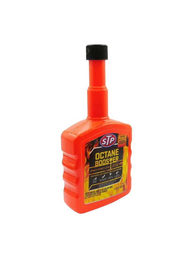 STP Octane Booster 354ml Restores Lost Power And Acceleration Contains MMT Synthetic Technology Made With Jet Fuel - Image 1