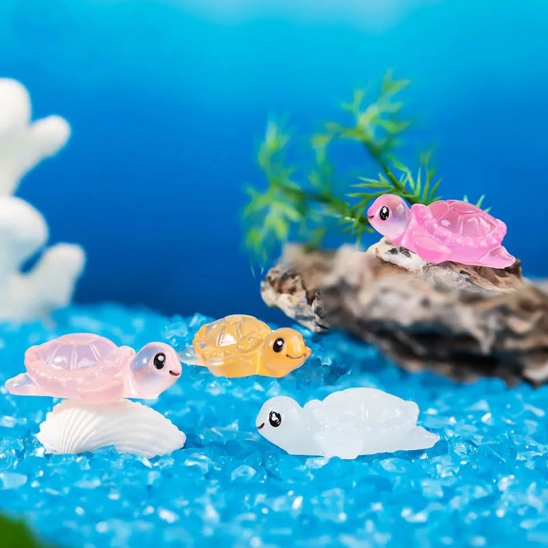 Chocozone Pack of 50 Animal Miniatures Garden Decoration Items Landscape Fairy Garden Décor Home Decorations (Random Designs) - Image 4