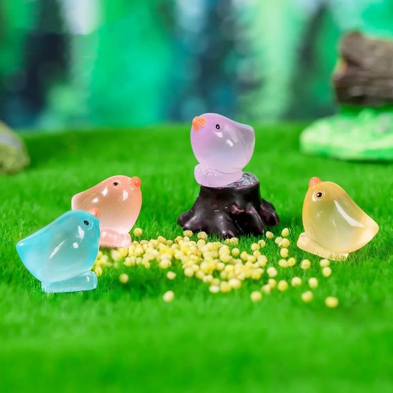 Chocozone Pack of 50 Animal Miniatures Garden Decoration Items Landscape Fairy Garden Décor Home Decorations (Random Designs) - Image 2