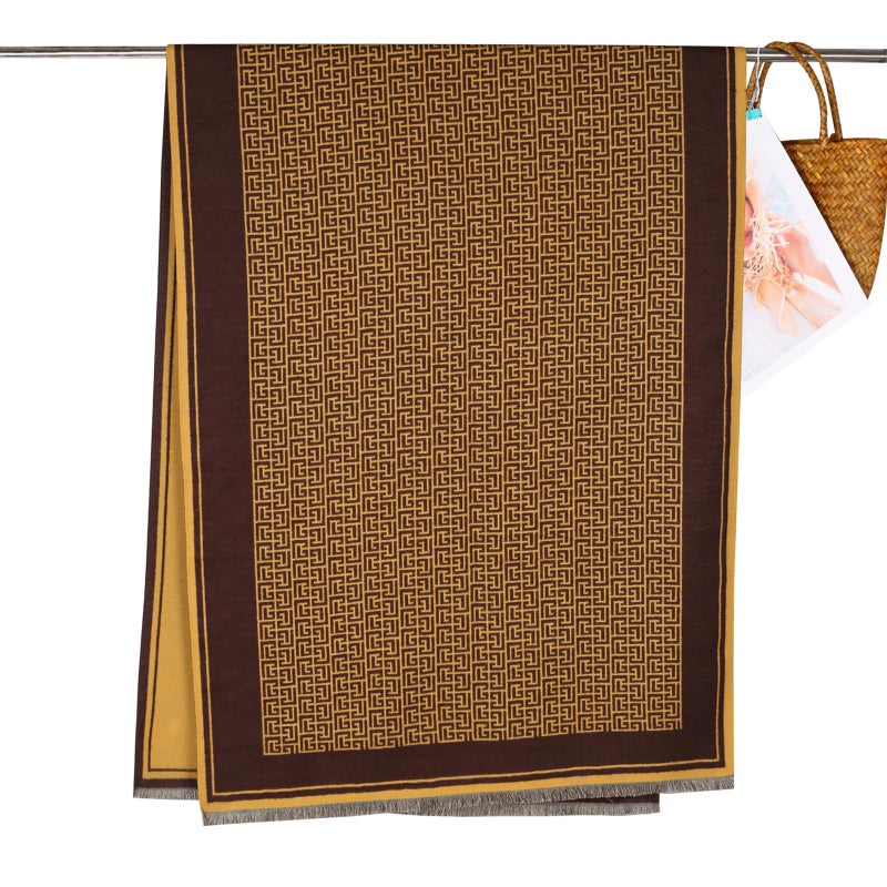 EXTREE Scarfs for Women Pashmina Silky Shawl Wrap for Evening Dressing Blanket Open Front Poncho Cape - Image 4