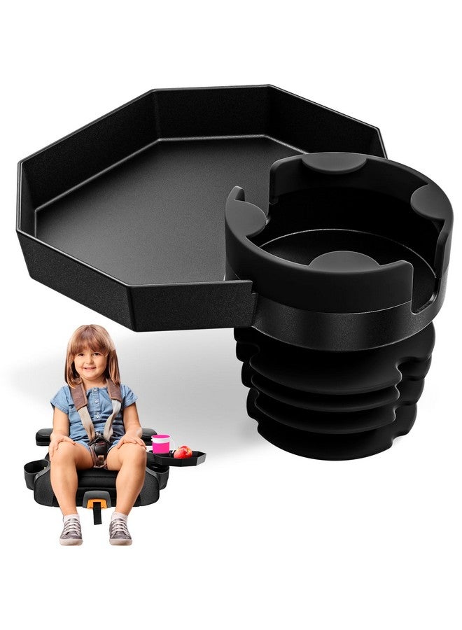 Integral Kids Travel Tray - Large Base - Car Seat and Car Cup Holder Tray - Tray for Snacks, Entertainment, Toys - Includes Cup Holder - Fits Most Car Seats - Image 1