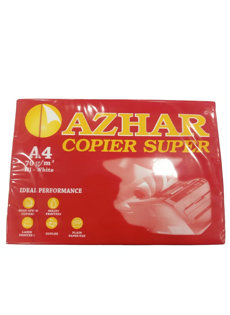 AZHAR Copy Paper A4 70g 500Sheets - pzsku/Z2365E974E4A6CC06C095Z/45/_/1724591198/aebfcb8d-5908-432b-ac81-096862153801