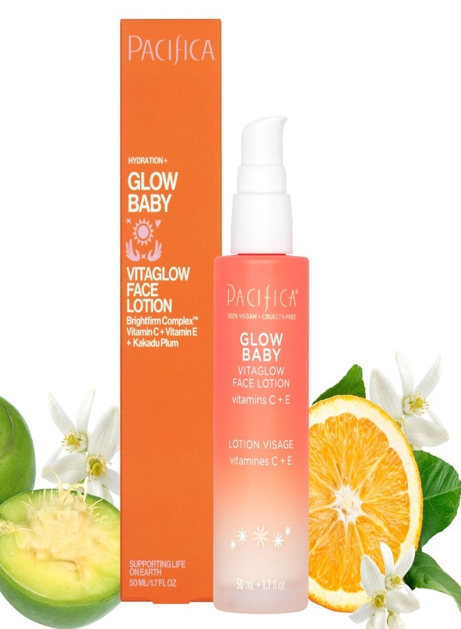 Pacifica Glow Baby Super Lit Booster Serum & VitaGlow Vitamin C Face Cream Brighten & Hydrate Skincare Bundle Daily Antioxidant Moisturizer Set for Radiant, Even-Toned Skin - Image 4
