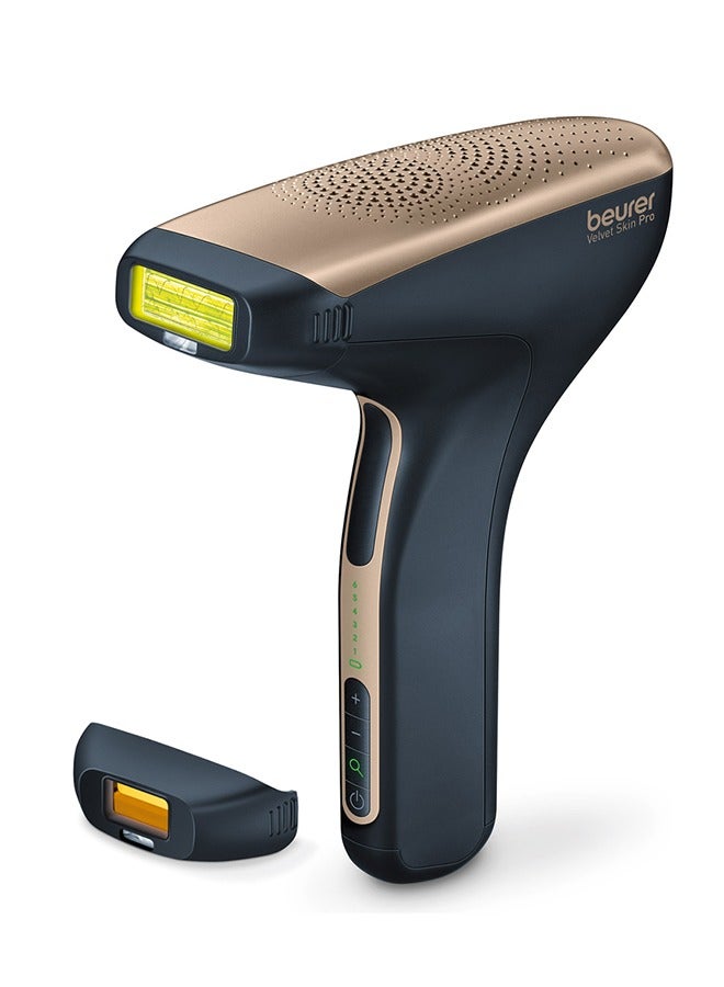 Beurer جهاز إزالة الشعر Beurer IPL 8800 Velvet Skin Pro مع بطارية، إزالة شعر دائمة بتقنية IPL، للجسم، الوجه، منطقة البيكيني، مع تطبيق، أسود - Image 1