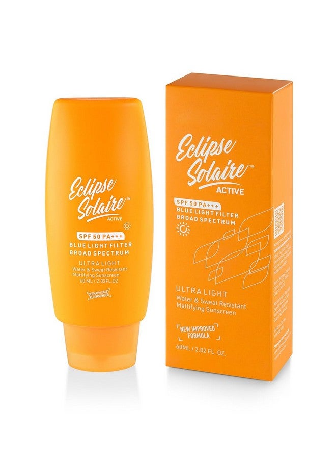 Yuderma Eclipse Solaire Mattifying Sunscreen SPF 50 PA+++, 60ml - Image 1