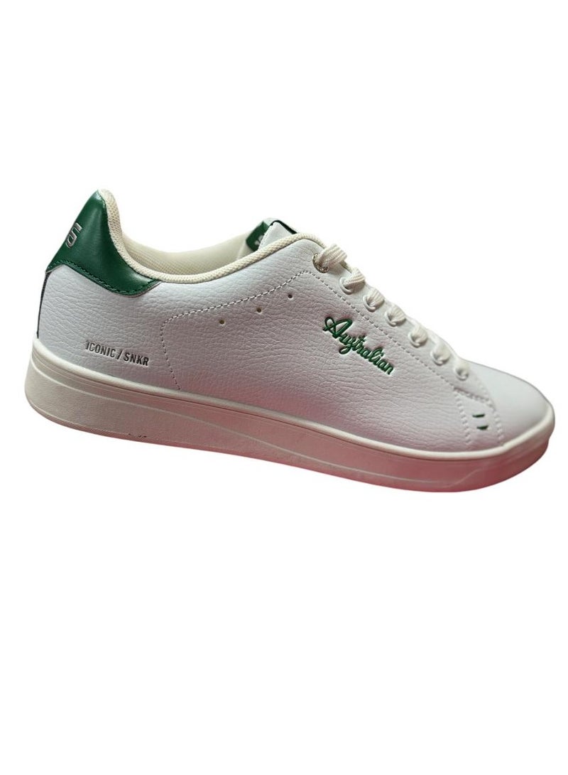 Australian Australian Iconic White Green Men’s Shoes - Image 1