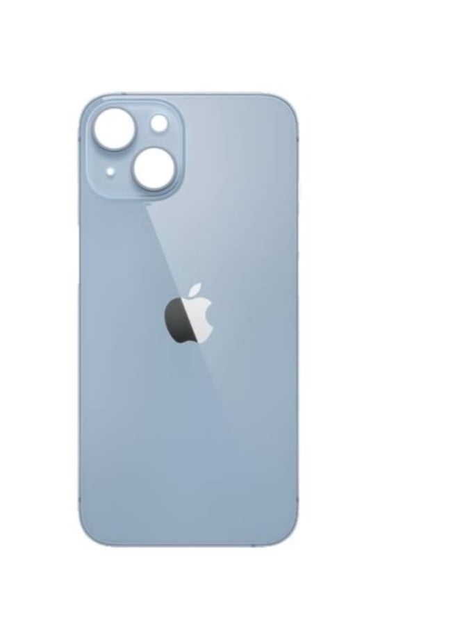 Generic - Replacement Back Glass iphone 14 plus blue - Image 1