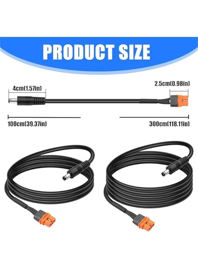 2+1 Pin XT60 Female to DC5521 Male Converter Cord Wire 2+1 Power Supply Unit Plug Transmission Cable Pin Power Adapter - Image 5