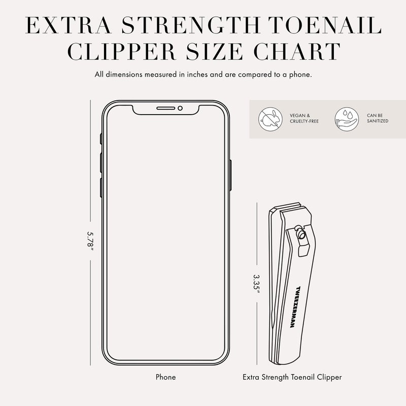 Tweezerman Extra strength Toenail Clipper - Image 3