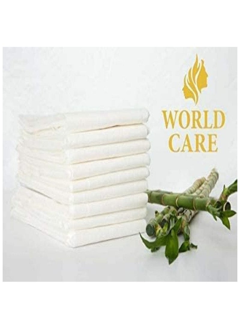 WORLD CARE Disposable Towels 80 x 160 cm  Highly Absorbent  Gentle and Soft  25 Pieces  - Image 2