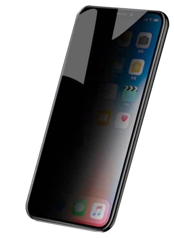 واقي شاشة زجاجي مقوى للخصوصية مع لاصقة كاملة لهاتف iPhone 13 Pro - زجاج الخصوصية - Image 2