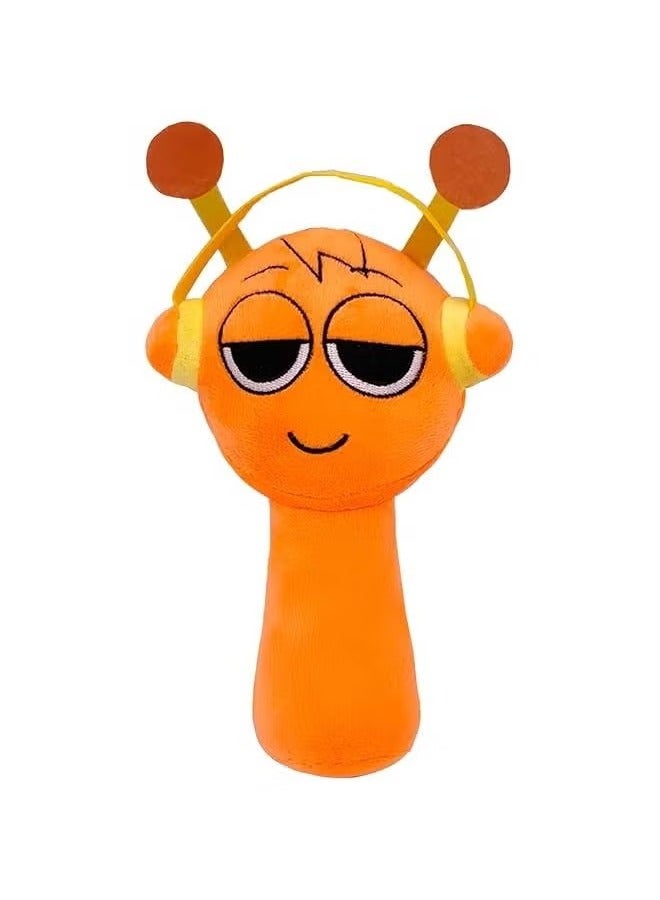 Sprunki Plush, Sprunki Game Plush, Wenda Sprunki, Sprunki, for Kids (orange) 