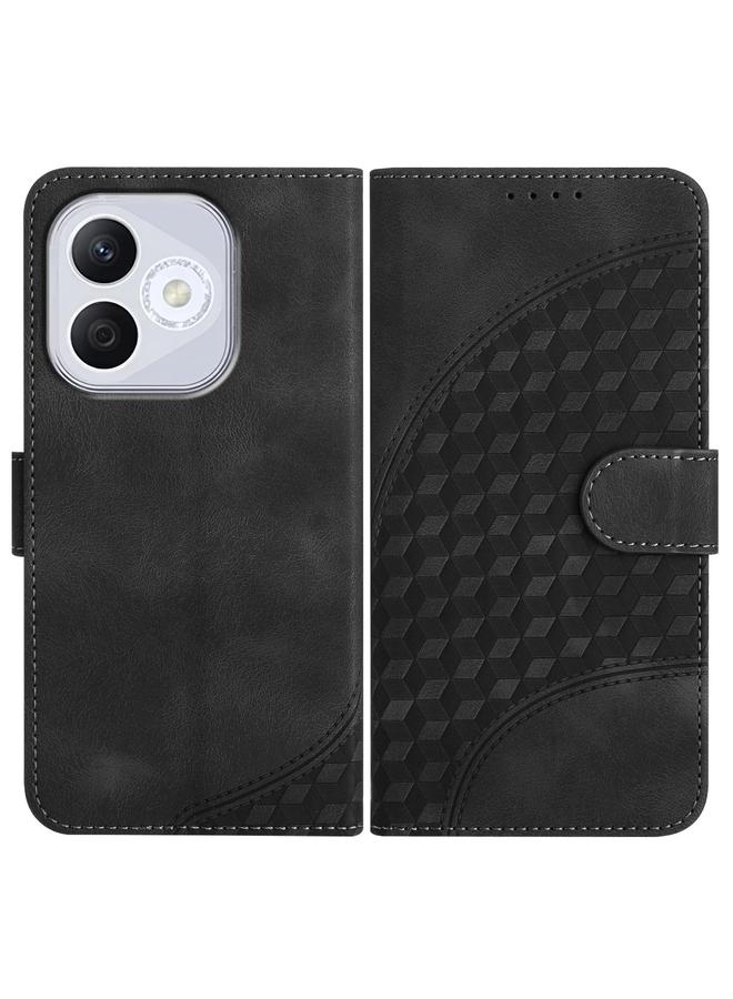 S-TOP Case For Honor 400 Lite Elephant Head Embossed Phone Leather Case with Lanyard - Image 1