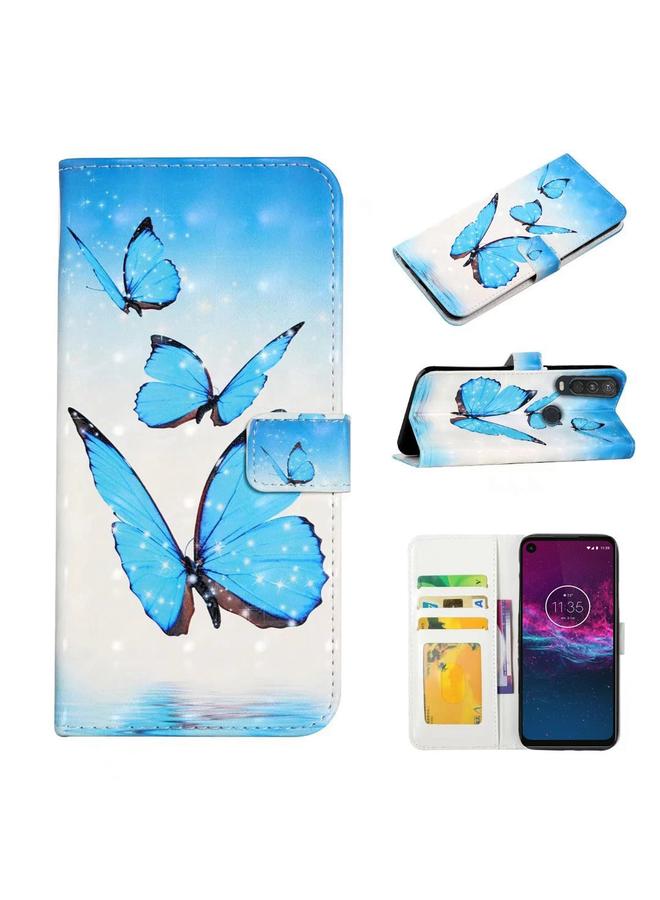 S-TOP Case For Motorola One Action Oil Embossed 3D Drawing Leather Phone Case - Image 1