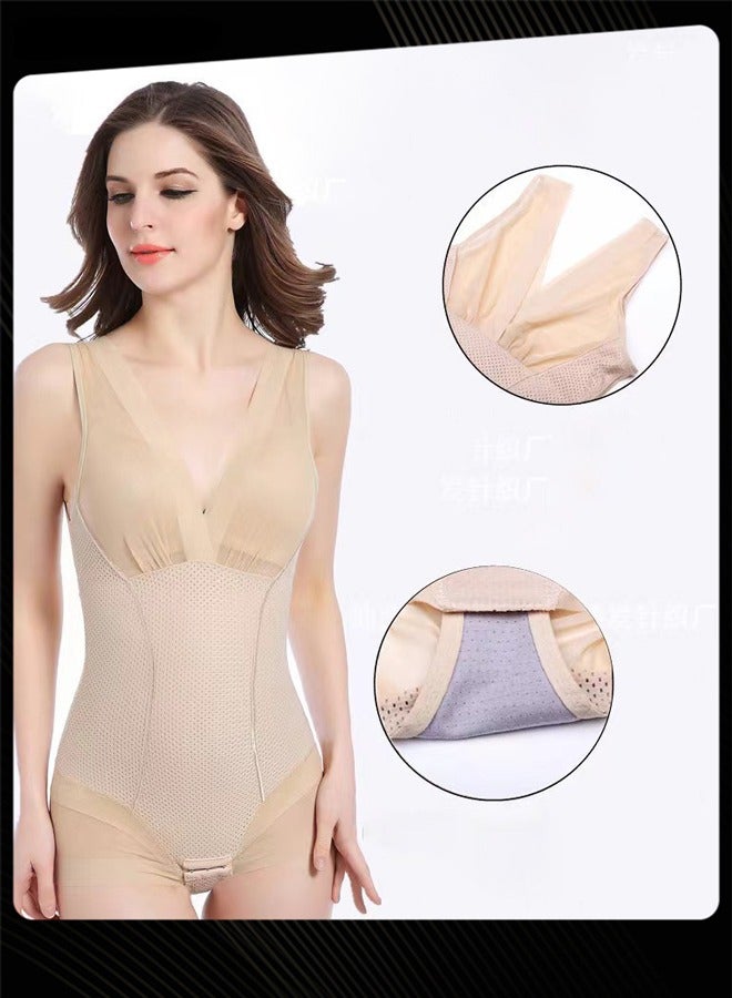 Sharpdo Full Body Overalls Back Out Postpartum Shaping Buttocks Bodysuit Hip Pants Body Shaping Waist Shapewear - Image 1