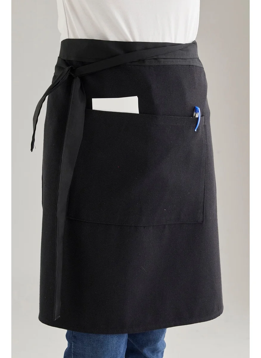 Ays Home Sef Waiter Cafe Cook Barista Black Half Apron Kitchen Apron Masterchef Cafe Restaurant