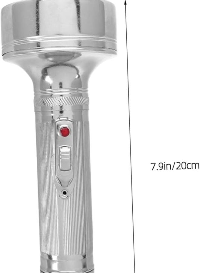 Vintage Retro Aluminum LED Flashlight Portable Torch For Home Decorative Use - Image 3