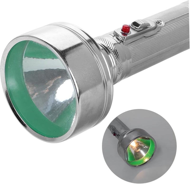 Vintage Retro Aluminum LED Flashlight Portable Torch For Home Decorative Use - Image 4