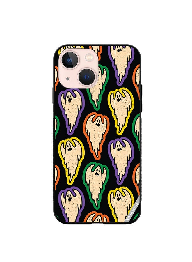 VR CREATIVE Protective Case Cover For Apple iPhone 13 mini Ghost Design Multicolour - Image 1