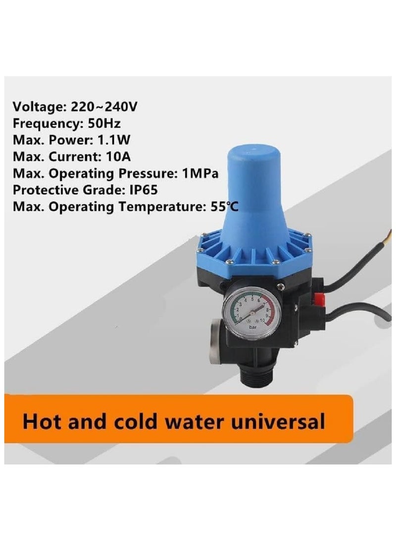 Italian automatic water pressure regulator designed to precisely adjust and monitor water pressure. Water pressure regulator. - Image 5