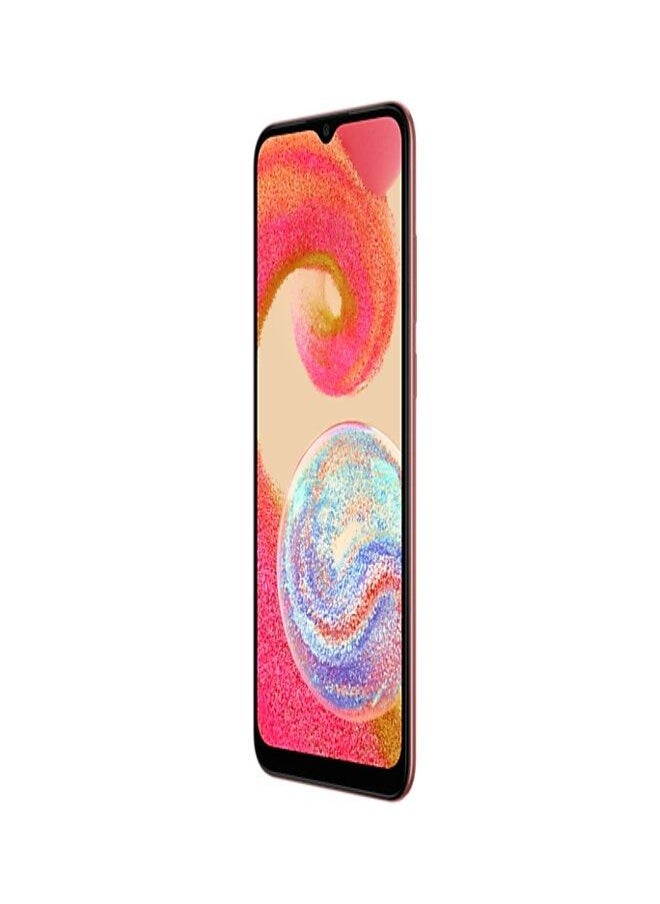 Samsung Galaxy  A04E LTE 6.5-inch Android Smartphone, Infinity-V HD + Display, 3 GB RAM and 32 GB Expandable Internal Memory, 5,000 mAh Battery, Copper