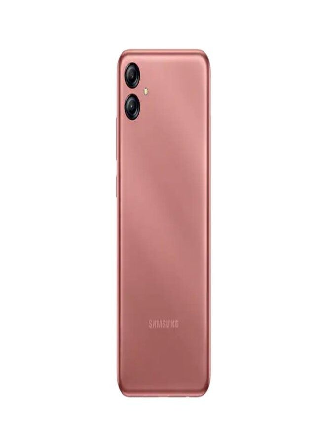 Samsung Galaxy  A04E LTE 6.5-inch Android Smartphone, Infinity-V HD + Display, 3 GB RAM and 32 GB Expandable Internal Memory, 5,000 mAh Battery, Copper