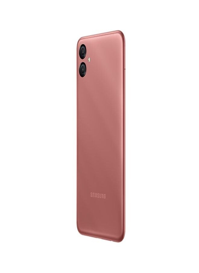 Samsung Galaxy  A04E LTE 6.5-inch Android Smartphone, Infinity-V HD + Display, 3 GB RAM and 32 GB Expandable Internal Memory, 5,000 mAh Battery, Copper