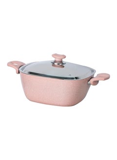 Top Chef Top Chef Square Granite Pot Size 28 Rose 