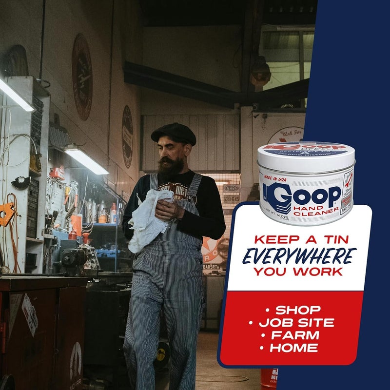 Goop Classic Goop Heavy Duty Powerful Hand Cleaner for Mechanics, Removes Oil, Grease, Fluids, Concentrated Waterless Hand Degreaser Cream Market multi-use trusted quality - Image 4
