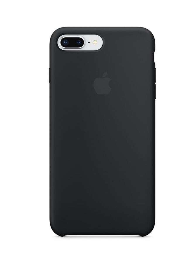 غطاء سيليكون لهاتف آيفون 7 بلس / 8 بلس أسود - Image 1