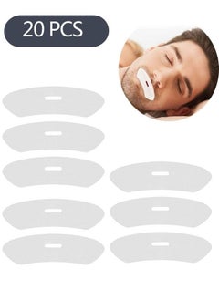 20 Piece Anti Snore Mouth Strips Mouth Tape for Snoring Improves Instant Snoring Relief Promote Better Nighttime Sleeping