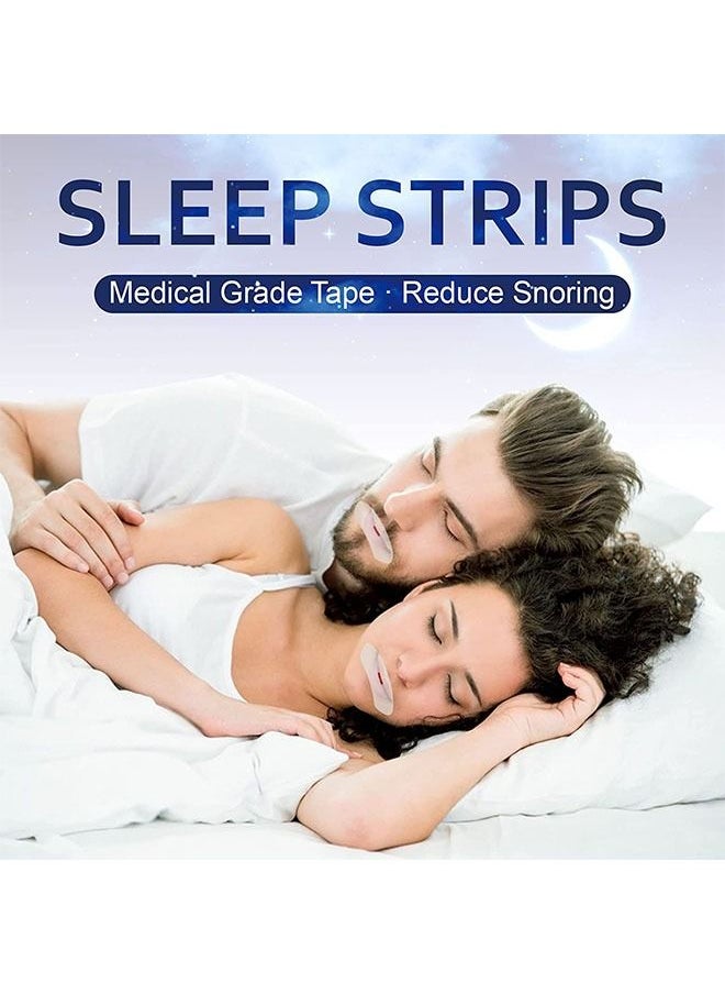 Ant - 20 Piece Anti Snore Mouth Strips Mouth Tape for Snoring Improves Instant Snoring Relief Promote Better Nighttime Sleeping - Image 1