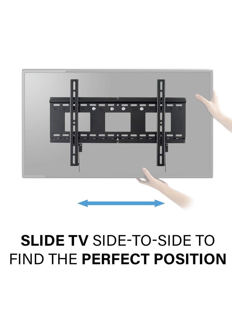 ELTRAZONE Revolutionize Your Viewing Experience with Tilt Wall Mount: Sleek Black Design for 27" to 90" Displays - Enhance Your Space with Optimal Angles and Versatility  - Image 5