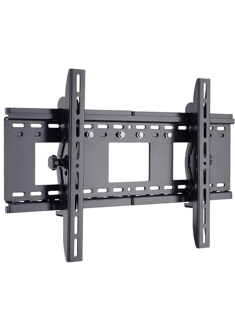 ELTRAZONE Revolutionize Your Viewing Experience with Tilt Wall Mount: Sleek Black Design for 27" to 90" Displays - Enhance Your Space with Optimal Angles and Versatility  - Image 1