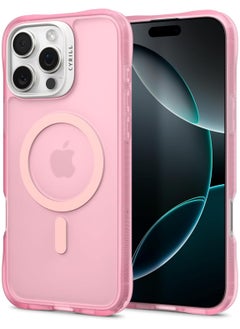 CYRILL Ultra Sheer Mag for iPhone 16 PRO Case Cover Compatible with MagSafe [Shock-Absorbent] - Pink  - Image 1