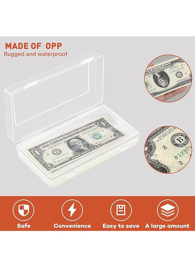 إيروريكس 200 قطعة من أغطية العملات المعدنية البلاستيكية وحاملات النقود الورقية لهواة جمع العملات المعدنية وأغطية النقود الواقية للفواتير العادية وحافظات الحماية  - Image 3