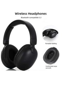 SODO Headset SD-1102 Wireless Stereo Over Ear Headphones With Microphone Apricot  - Image 3