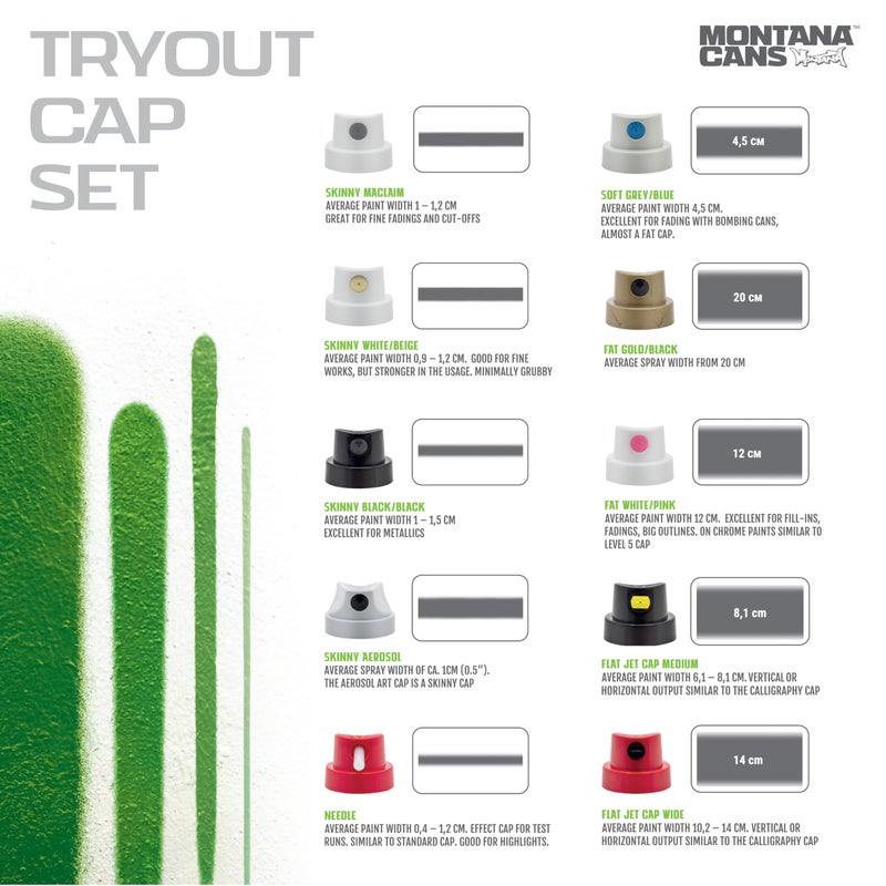Montana Gold Montana Cans Montana GOLD 10 Tryout Capset Spray Paint Cap - Image 3