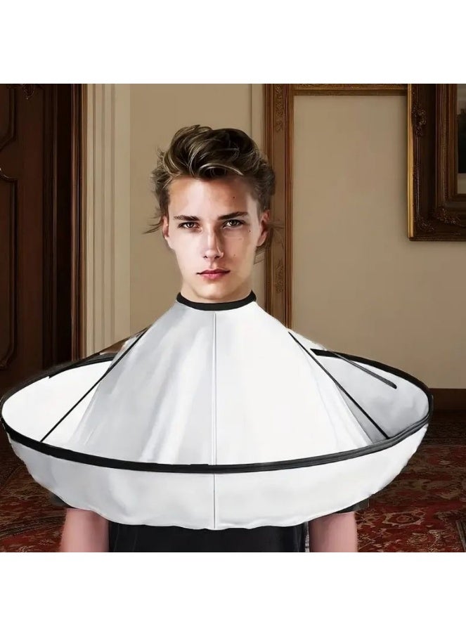 Adult haircut bib non-stick hair professional haircut bib can store hair extension artifact hairdressing tools - Image 1