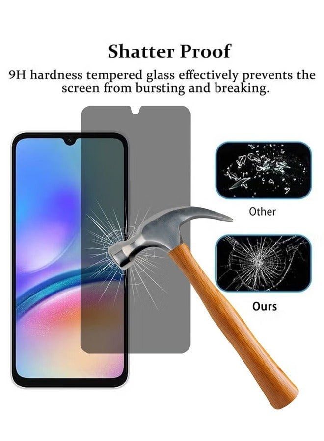 X-level 2 Pack Samsung Galaxy A05s 4g Privacy Screen Protector with Easy Install Anti-Scratch Glass 9H Hardness,Anti-Spy Anti-Peeping Anti-drop Tempered Glass Film Protector Full Cover Protection accessory - Image 3
