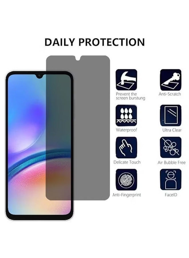X-level 2 Pack Samsung Galaxy A05s 4g Privacy Screen Protector with Easy Install Anti-Scratch Glass 9H Hardness,Anti-Spy Anti-Peeping Anti-drop Tempered Glass Film Protector Full Cover Protection accessory - Image 2